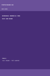 Image of berbahasa indonesia yang baik dan benar