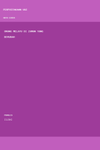 Image of orang melayu di zaman yang berubah