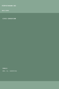 Image of CIVIC EDUCATION