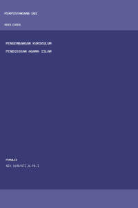 Image of Pengembangan Kurikulum Pendidikan Agama Islam