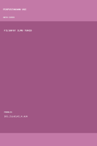 Image of Filsafat Ilmu Tuhid