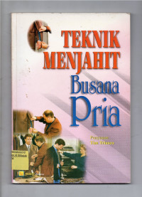 Image of teknik menjahit busana pria