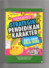 Image of Manajemen Strategik Pendidikan Karakter Bagi Anak Usia Dini