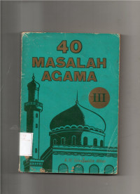 Image of 40 Masalah Agama III